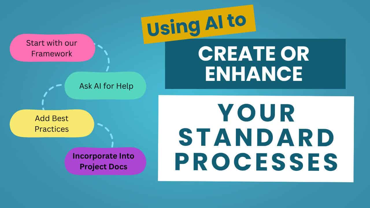 Use AI to enhance standard processes guide.